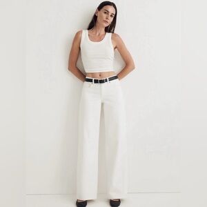 Madewell Low-Rise Superwide Leg Jeans